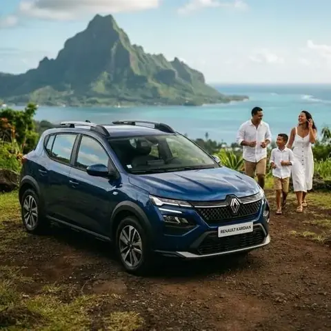 Visuel publicitaire automobile produit par Aloa