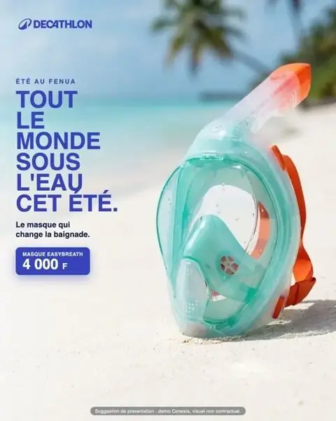 Visuel publicitaire outdoor