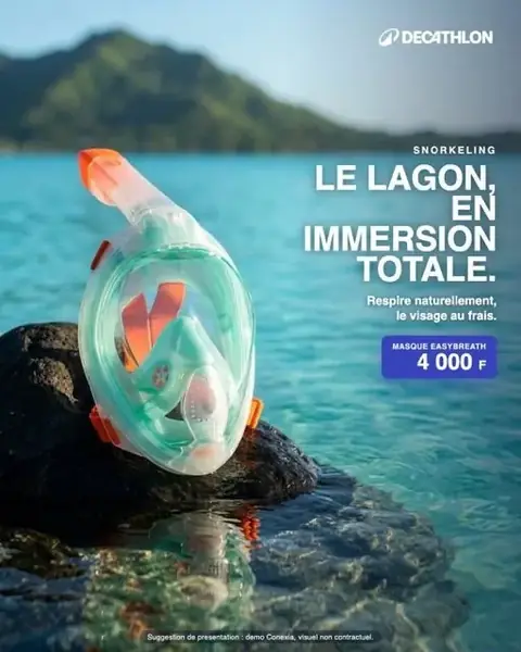 Visuel publicitaire outdoor