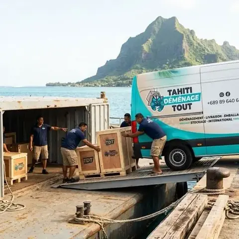 Campagne Tahiti Déménage Tout produite par Aloa